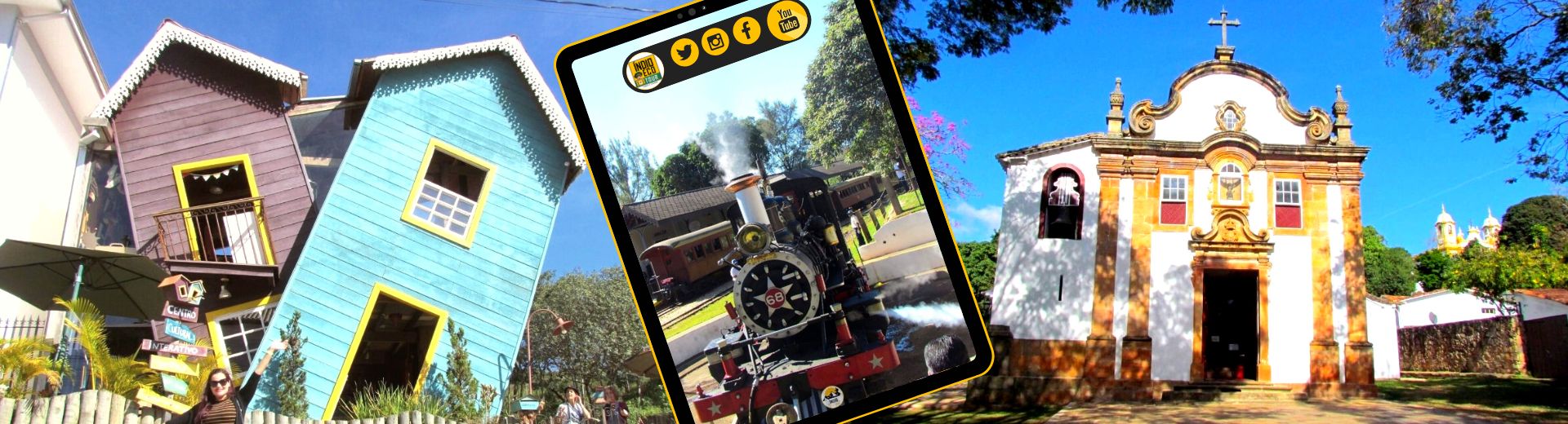 Tiradentes e São João del Rei - Day Use